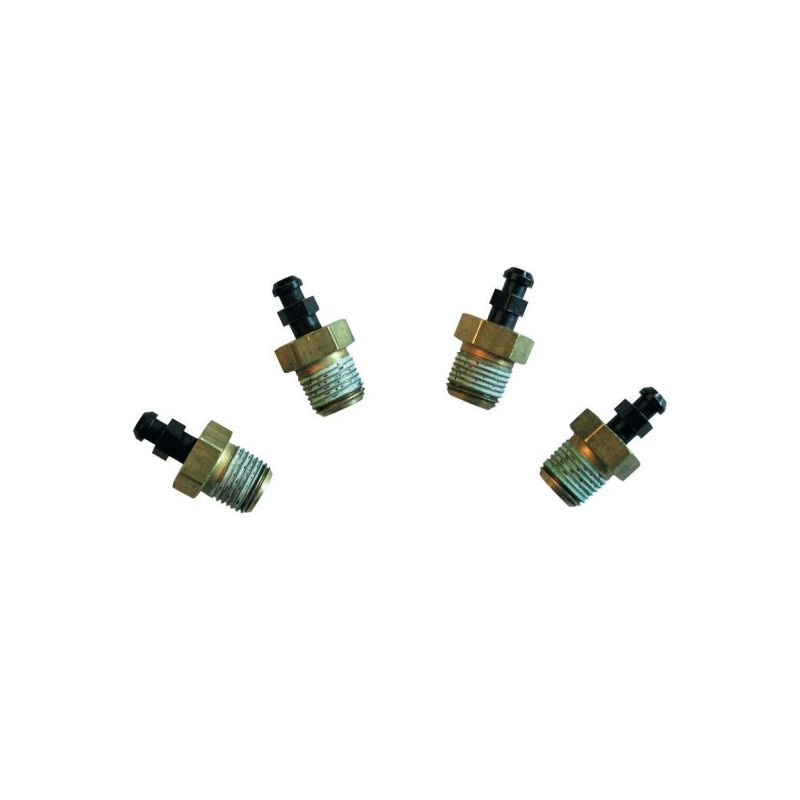 Wilwood beugel ontluchtingsschroef X4 1/8 NPT - WI-220-0627 - 220-0627 - 3661768066270