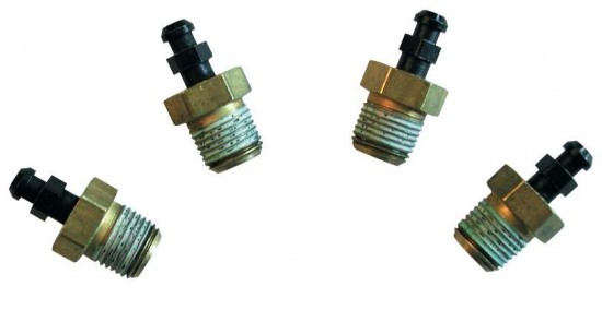 Wilwood beugel ontluchtingsschroef X4 1/8 NPT - WI-220-0627 - 220-0627 - 3661768066270