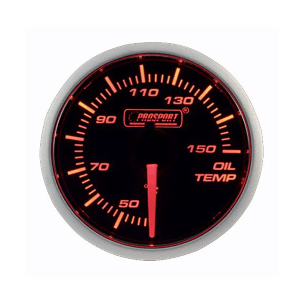 Manomètre Prosport Température Huile Diamètre 52mm 150°C + Sonde - CT-TH-004 - 216CLWAOTSM - 3661768318478