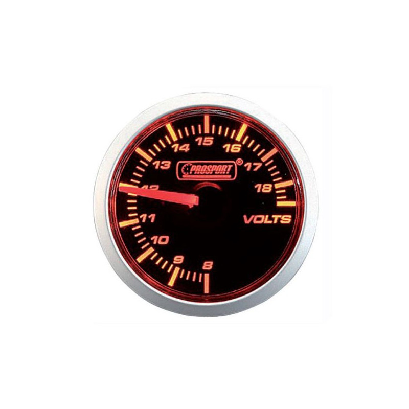 Strumento Prosport Voltmetro Diametro 52mm 8 a 18 Volts - CT-VO-004 - 216CLWAVOSM - 3661768318683