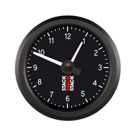 Horloge Stack Analogique Fond Noir Mano