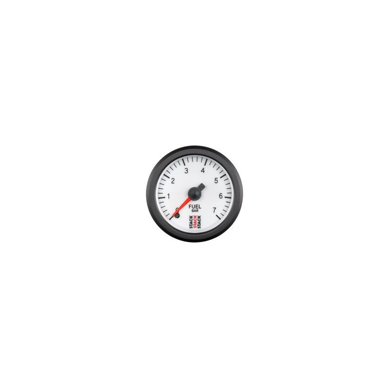 Stack Gasdrukmeter 0-7 Bar Pro Elektrisch Wit - ST-3355 - ST3355 - 3661768217894