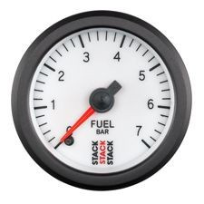 Stack Gasdrukmeter 0-7 Bar Pro Elektrisch Wit - ST-3355 - ST3355 - 3661768217894