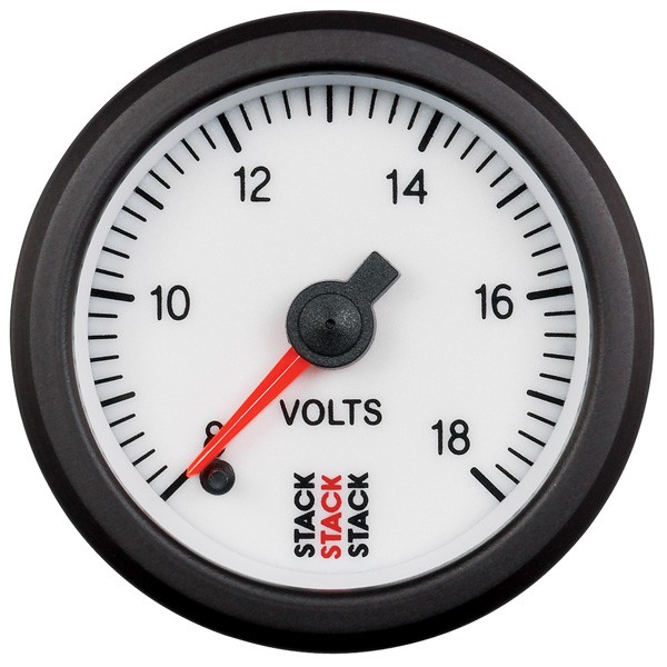 Stack Voltmeter Pro Elektrische Meter Wit - ST-3366 - ST3366 - 3661768318409