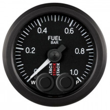Stack Fuel Pressure Gauge 0-1 Bars Pro Control