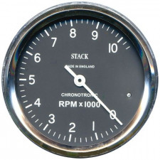 Compte Tours Stack Chronotronic 80mm 0-10000 Noir