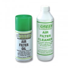 Kit de Nettoyage / d'Entretien Green pour Filtre à Air Spray 0.3L + Nettoyant 0.5L