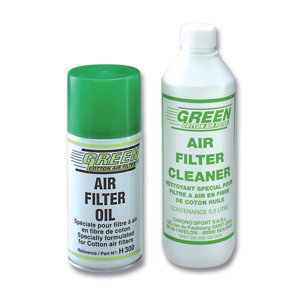 Onderhoudsset voor katoenfilters Groen Filterspray 0.3L + reiniger 0.5L - GR-NH01 - NH01 - 3661768327586