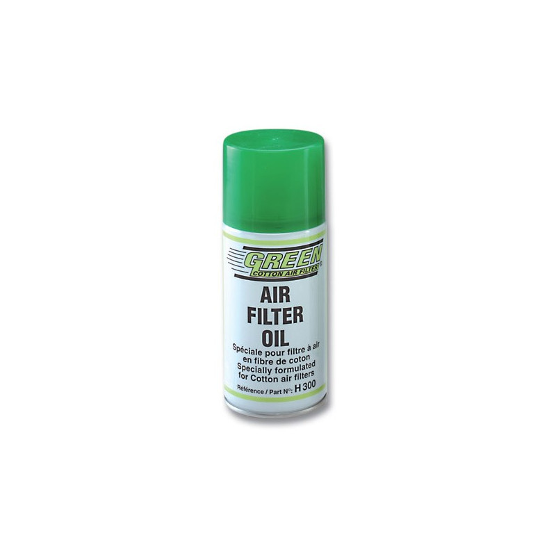 Vetspray voor katoenen filters GREEN FILTER Spray Graisse Green pour Filtre à Air 0.3L - GR-H300 - H300 - 3661768327593