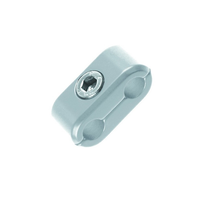 Goodridge 2-Weg grijs geanodiseerde kraag voor Serie 600 Dash 03 - G-PHS-03-CL - PHS-03CL - 3661768437520