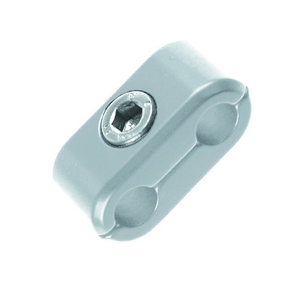 Goodridge 2-Weg grijs geanodiseerde kraag voor Serie 600 Dash 03 - G-PHS-03-CL - PHS-03CL - 3661768437520