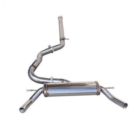 Cat Back Inoxcar Renault Clio 4 1.6 RS 200ch Dopo 2013 63.5mm
