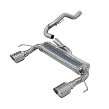 Klemmen / Dempers Inoxcar Inox Opel Corsa D OPC 1.6T 210pk Nurburg - IC-OPCO18RA - OPCO.18.RA - 3661768424902