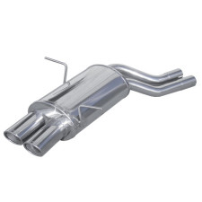 Klemmen / Dempers Inoxcar Inox BMW E46 325ci 2x90/70mm - IC-OVBM1590 - OVBM.15.90 - 3661768381373