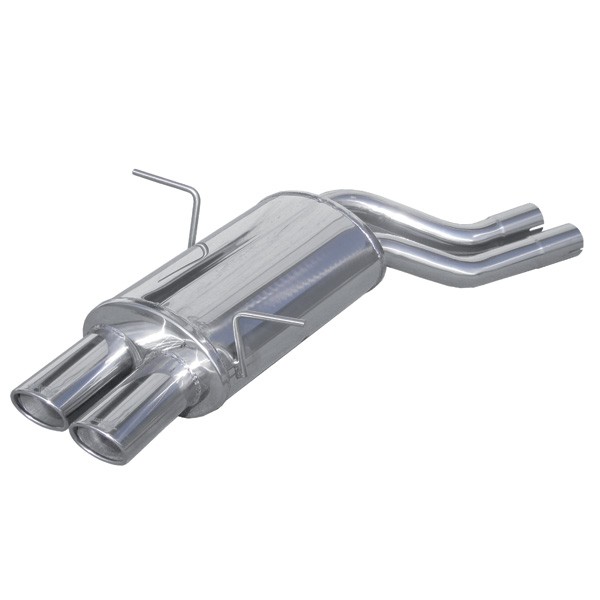 Terminale / Toba de eșapament Inoxcar din oțel inoxidabil pentru BMW E46 325ci 2x90/70 mm - IC-OVBM1590 - OVBM.15.90 - 3661768381373
