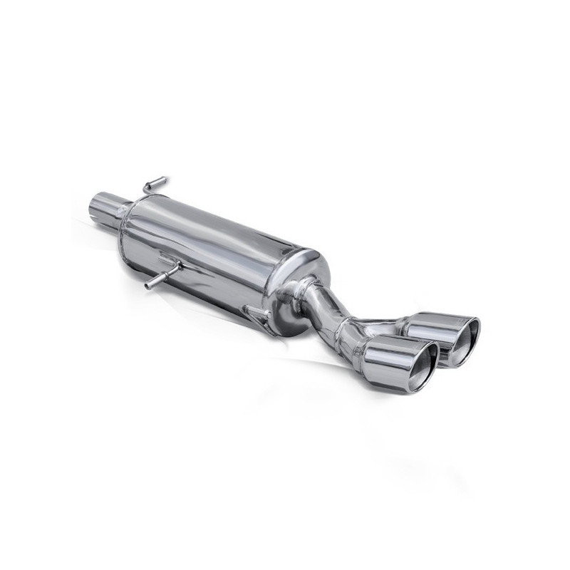 Klemmen / Demper Inoxcar Inox Peugeot 308 1.6 THP 200pk 65mm - IC-PE30801XR80 - PE308.01.XR80 - 3661768339121
