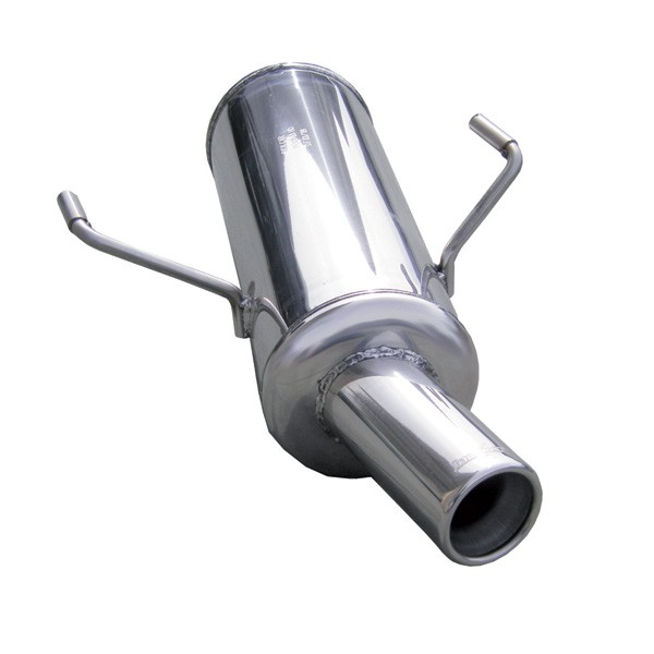 Klemmen / Geluiddemper Inoxcar Inox Peugeot 406 2.0 Coupé Na 1997 1x80mm uitlaat - IC-PE4060480 - PE406.04.80 - 3661768207239