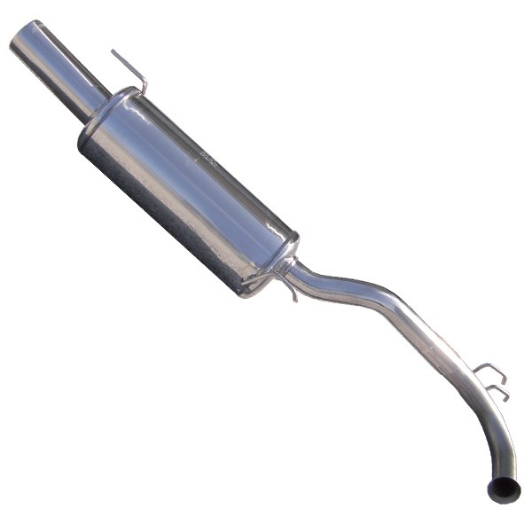 Terminaux / Silencieux Inoxcar Inox Renault Clio 1 1.4 Avant 1998 Sortie 1x80mm - IC-RECL0280 - RECL.02.80 - 3661768207307