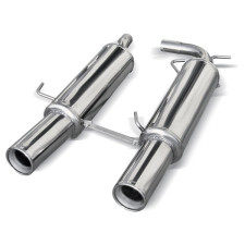 Klemmen / Demper Inoxcar Inox Renault Clio RS Fase 3 Na 2004 Sortie 2x102mm - IC-RECL14102 - RECL.14.102 - 3661768207574