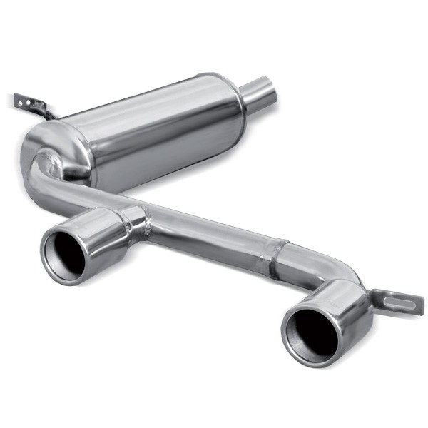 Scarico / Silenziatore Inoxcar Inox Renault Megane II 2.0 DCi GT Uscita 2x80mm - IC-REME1580 - REME.15.80 - 3661768207758