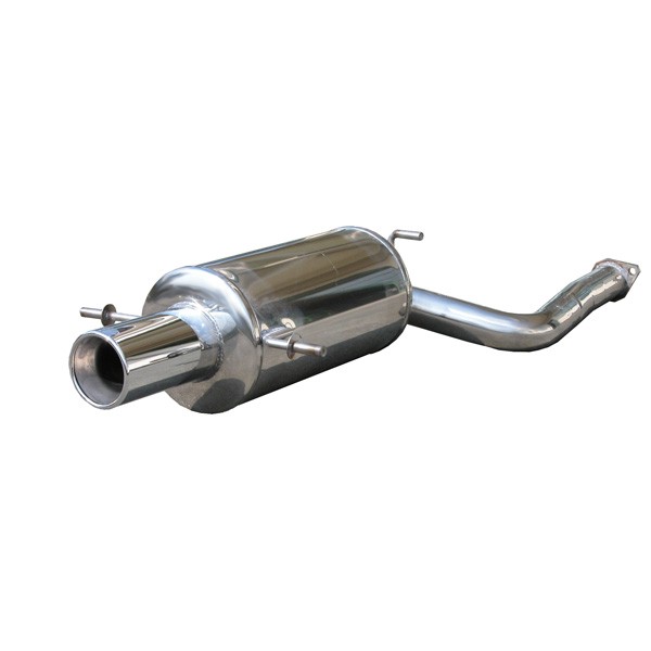 Scarico / Silenziatore Inoxcar Inox Subaru Impreza 2.0 GT Turbo Prima di 2000 Uscita 1x102mm - IC-SUIM01102 - SUIM.01.102 - 3661768283264