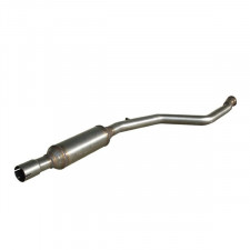 Tubo Centrale Inoxcar Silenziatore Inox Peugeot 206 2.0 16v
