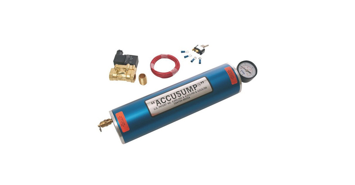 Oil Pressure Accumulator Accusump 3L Electric