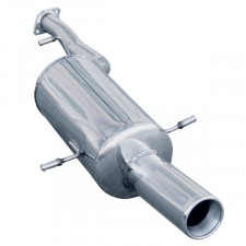 Scarico / Silenziatore Inoxcar Inox Subaru Forester Turbo Dopo 1998 Uscita 1x102mm