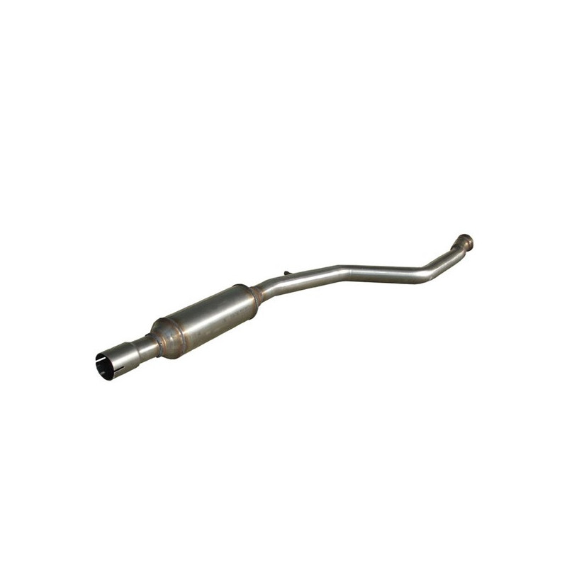 Inoxcar Stainless Steel Muffler Central Pipe Peugeot 206 2.0 16v - IC-TC206S01 - TC206S.01 - 3661768208144