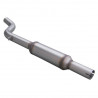 Tubo Centrale Inoxcar Inox con para-Flamma Renault Clio RS 2006-2009