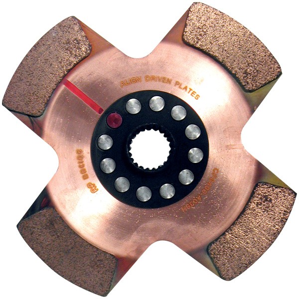 Disk Clutch AP RACING 184mm 1.00x23-7.11 Clio Super 1600 / Twingo R2 Evo - AP-CP8400-A036H - CP8400-A036H - 3661768081440