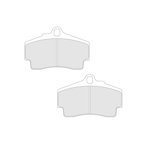 Plaquettes de Frein CL Brakes RC5 Ar Porsche 997 Carrera 2/4 - CL-4049-RC5+ - 4049RC5 - 3661768430439