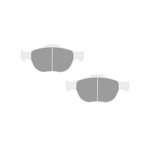 Pastiglie Freno CL Brakes RC5+ Prima Ford Fiesta st 150 - CL-4121-RC5+ - 4121RC5 - 3661768428733