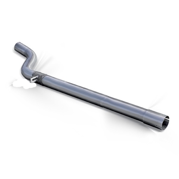 Tubo Centrale Inoxcar senza para-Flamma Inox Renault Clio 3 RS Dopo 2010 - IC-TCCLIOE - TCCLIOE - 3661768437742