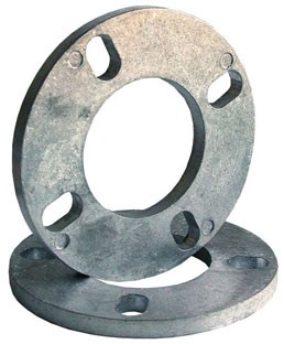 Distanziali Ruote Universali Bratex 10mm 4 Fori x2 - BR-EV4T10 - SP17 X2 - 3661768031889