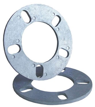Bratex universele spoorverbreder 6mm 5 gaten (x2) - BR-EV5T06 - SP14P - 3661768031919
