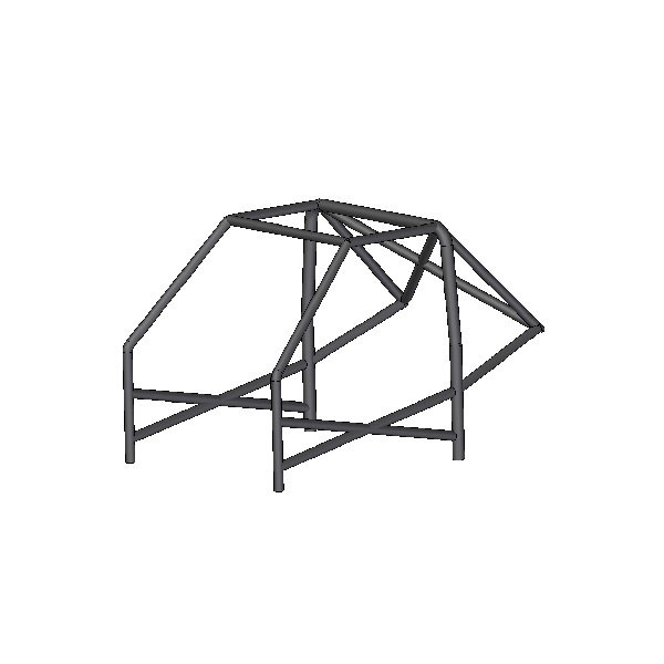 Roll-cage de protecție Sparco pentru Alfa Romeo 156 1998-2007, de sudat, FIA-J 32 kg - GT2i - 00713086S - 00713086S - 8033280057572