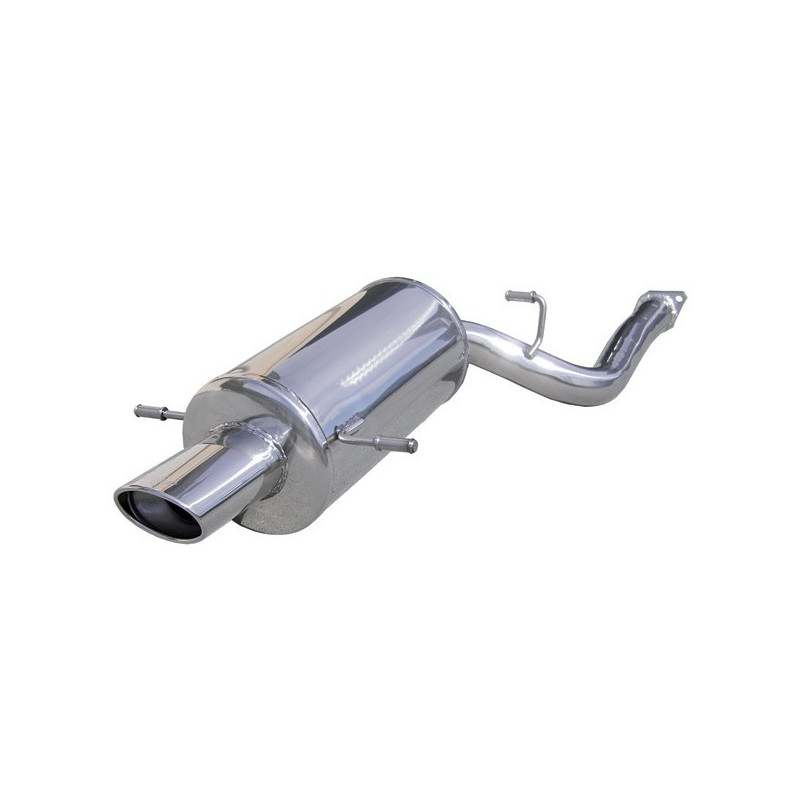 Klemmen / Demper Inoxcar Inox Subaru Impreza WRX Na 2003 225pk Uitgang 1x120mm - IC-SUIM12120 - SUIM.12.120 - 3661768439906