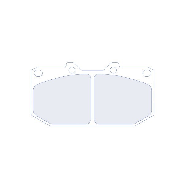Plaquettes de Frein CL Brakes RC8R Avant Subaru GT Turbo / WRX 4 Pistons - CL-4047-RC8R - 4047RC8R - 3661768440568