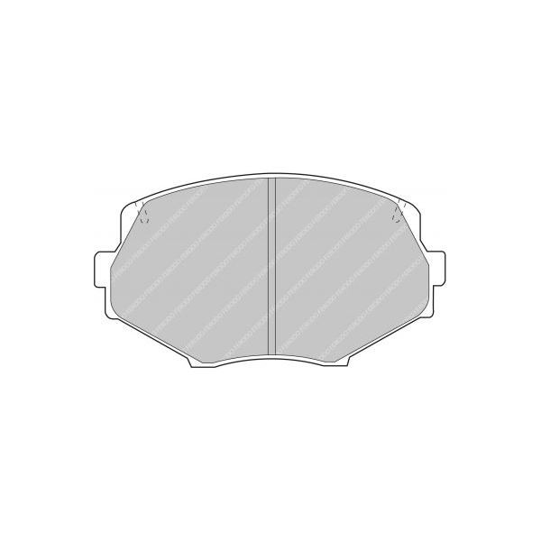 Ferodo DS2500 Front Brake Pads Mazda MX5 - F-CP1011H - FCP1011H - 3661768067581