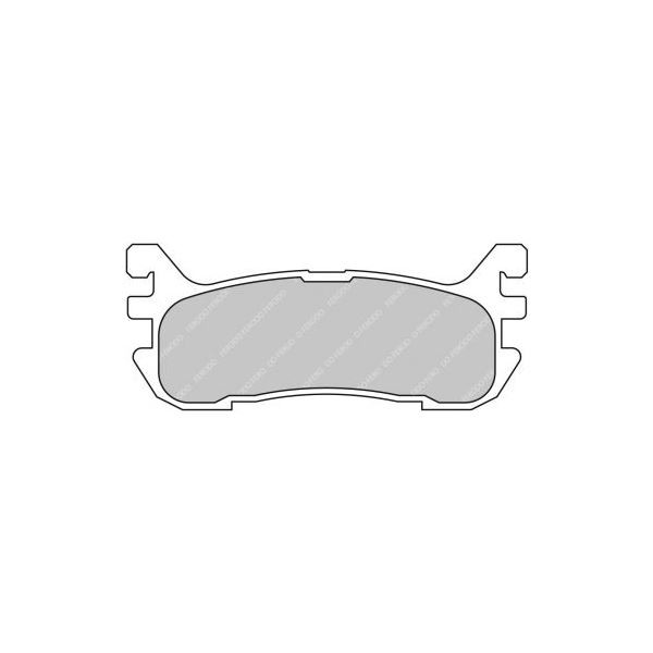 Pastiglie Freno Ferodo DS2500 Anteriore Mazda MX5 - F-CP1012H - FCP1012H - 3661768379059