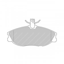 Plaquettes de frein Ferodo DS2500 avant pour BMW 3 Series 325 i 10.06 -  étrier LUCAS/TRW