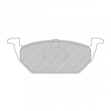Ferodo DS2500 Front Brake Pads Volkswagen Golf 4 except GTI