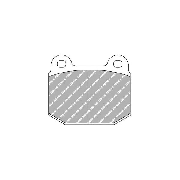 Plăcuțe de frână Ferodo DS2500 față pentru ALFA ROMEO Alfetta 2.5 GTV6 01.80 - 12.83, etrier de frână ATE - F-CP116H - FCP116H - 3661768067857