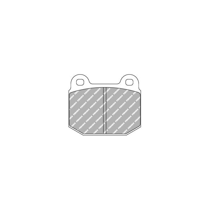 Ferodo DS3000 remblokken voor ALFA ROMEO Alfetta 2.5 GTV6 01.80 - 12.83 remklauw ATE - F-CP116R - FCP116R - 3661768067864