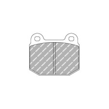 Ferodo DS3000 remblokken voor ALFA ROMEO Alfetta 2.5 GTV6 01.80 - 12.83 remklauw ATE - F-CP116R - FCP116R - 3661768067864