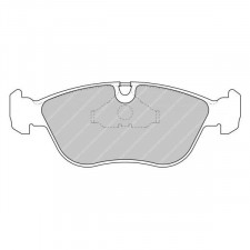 Plaquettes de frein Ferodo DS2500 avant pour VOLVO 850 2.0 06.91 - 12.96 étrier ATE