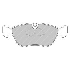 Ferodo DS3000 remblokken voor VOLVO 850 2.0 06.91 - 12.96 remklauw ATE - F-CP1285R - FCP1285R - 3661768067987