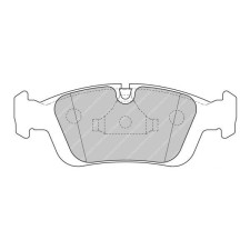 Ferodo DS2500 remblokken voor BMW 3 Serie 323i 2.5 03.95 - 02.98 remklauw ATE - F-CP1300H - FCP1300H - 3661768323557