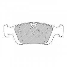 Plaquettes de frein Ferodo DS2500 avant pour BMW 3 Series 323i 2.5 03.95 - 02.98 étrier ATE